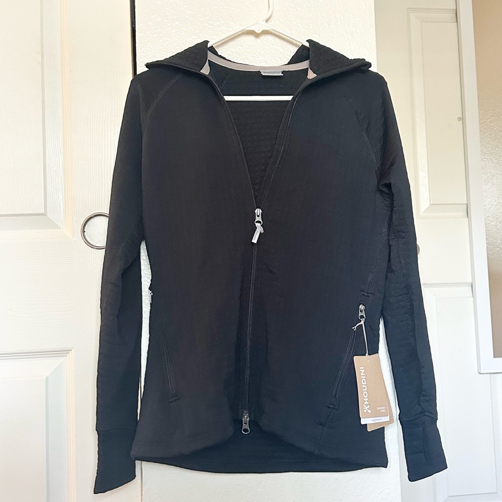 NWT Black Houdini Power Air Houdi Women’s M